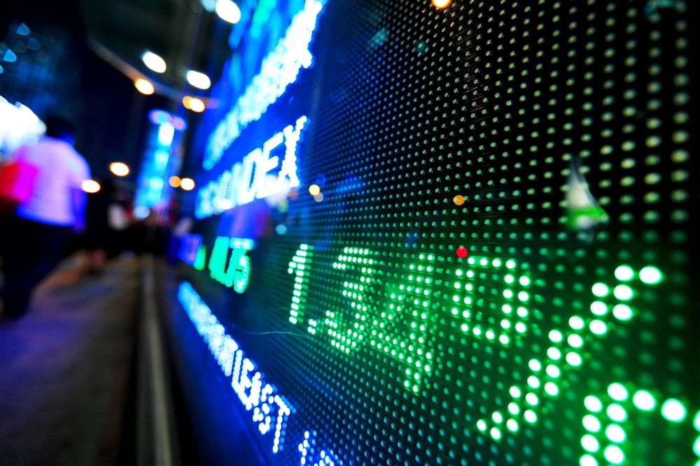 stock market price display-1
